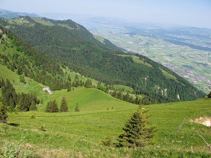 Blick Richtung Zürich