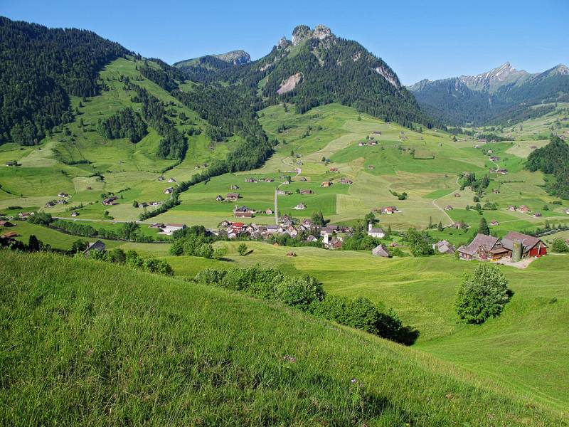 Das grüne Tal in Toggenburg