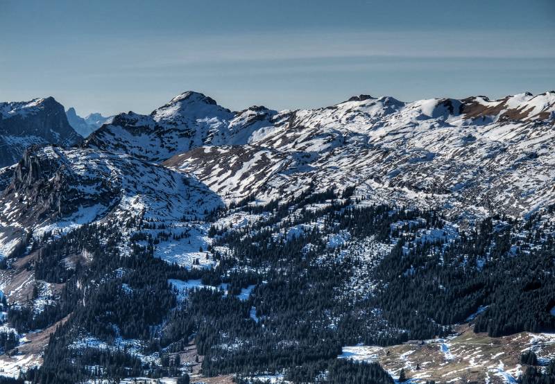 Der südlichste Gipfel von Schratteflue - Schibegütsch