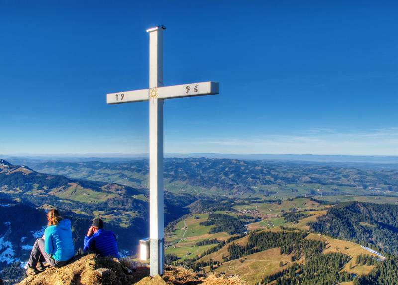 Schönes Gipfelkreuz