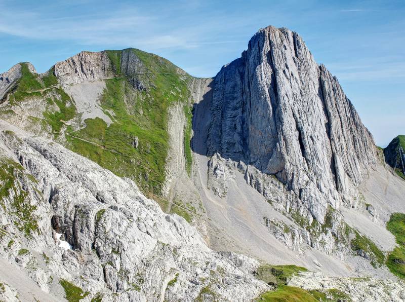 Die Querung zum Altmannsattel und Altmann