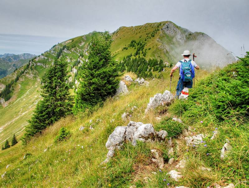 Möntschelespitz ist bereits in Sicht