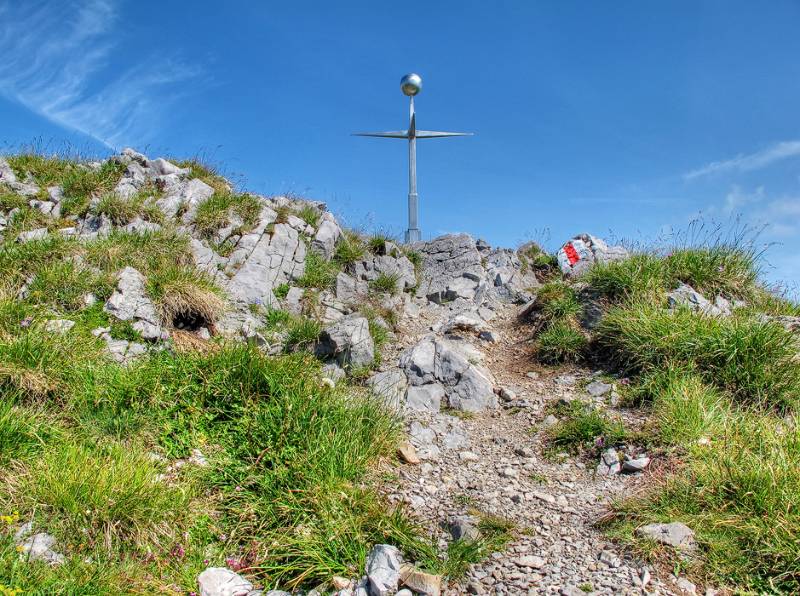 Das Gipfelkreuz