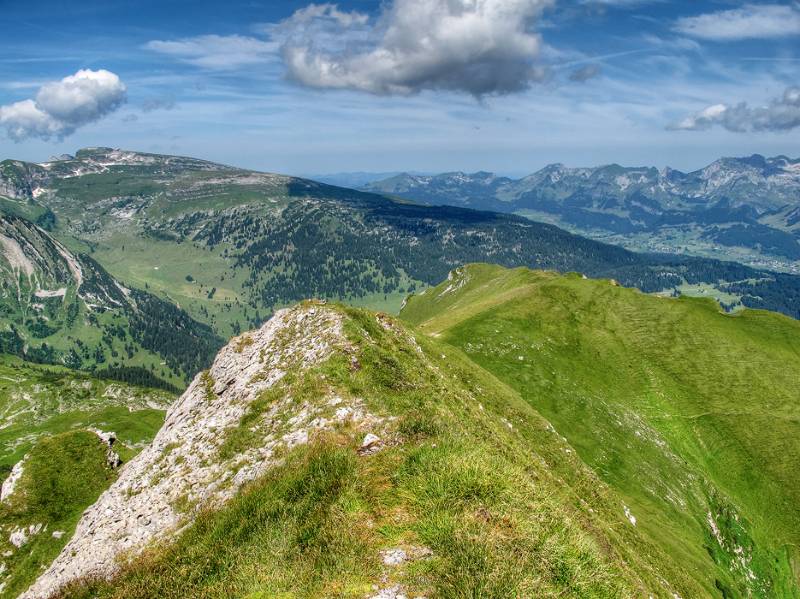 Blick Richtung Toggenburg