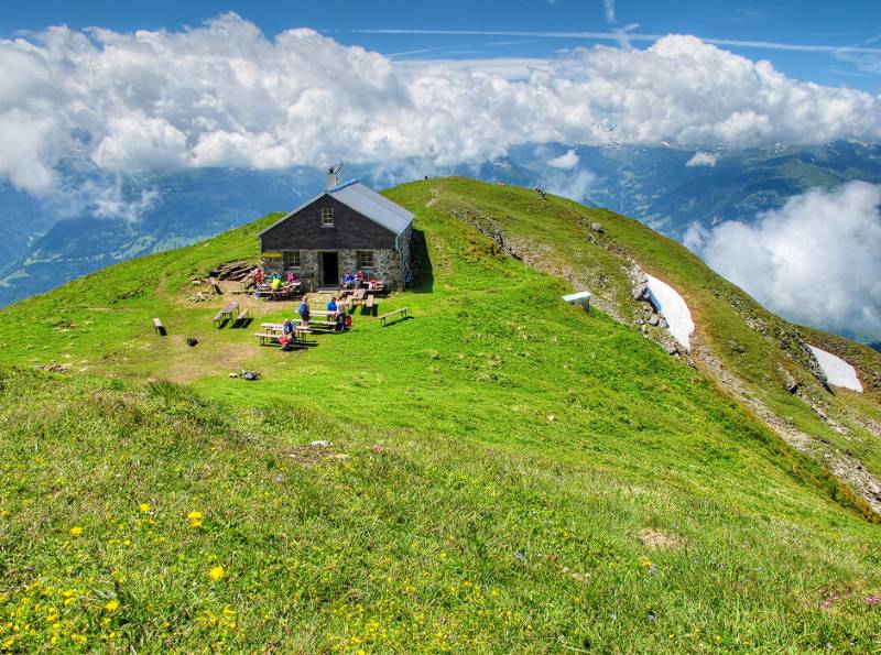 Gipfelhütte