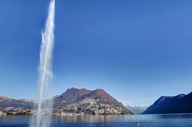 Ortsteil Paradiso in Lugano - das Ende der Wanderung