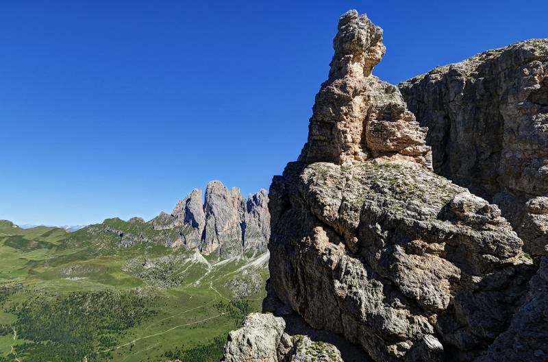 Kreaturen der Berg-Erosion