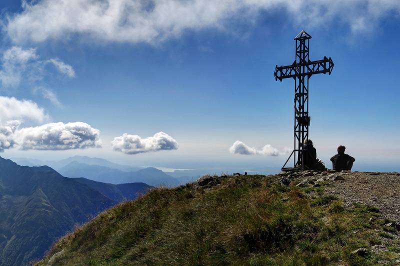 Auf dem Cima della Laurasca