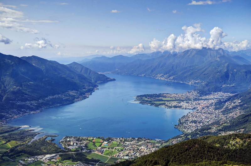 Lago Maggiore, Tenero, Locarno, Ascona ...