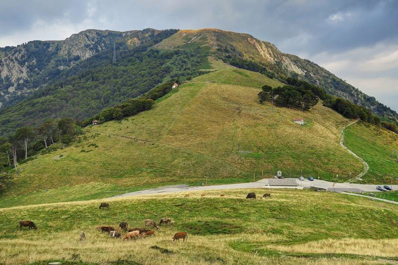 Start auf Alpe di Neggia