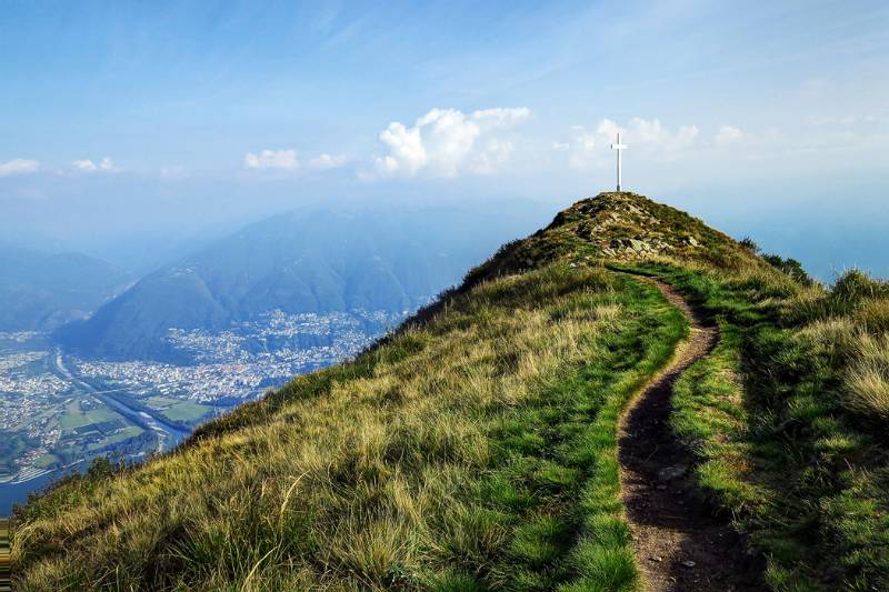 Auf dem Monte Gambarogno