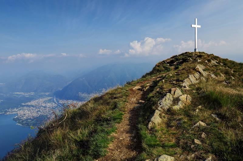 Auf dem Monte Gambarogno