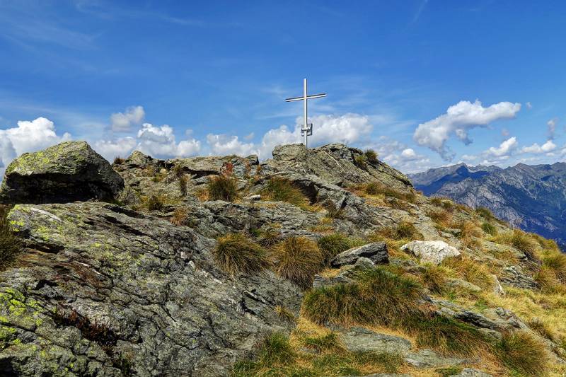 Auf dem Pizzo Leone