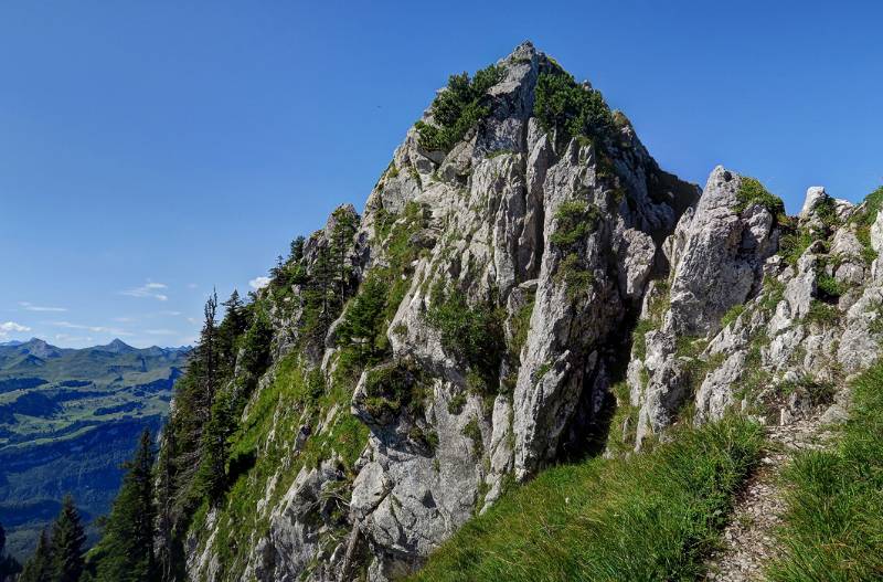 Das Ding muss überklettert werden