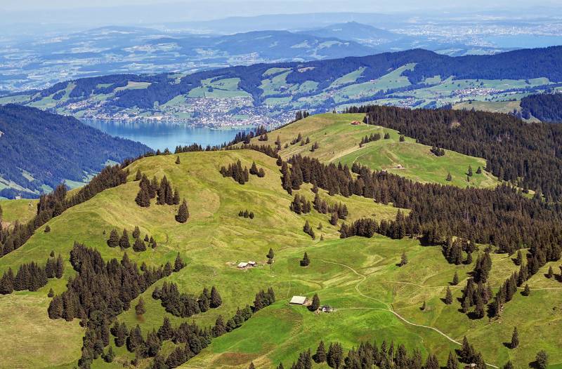 Morgartenberg und Ägerisee