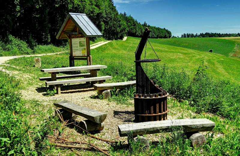 Raststette beim Schwarzen Stein