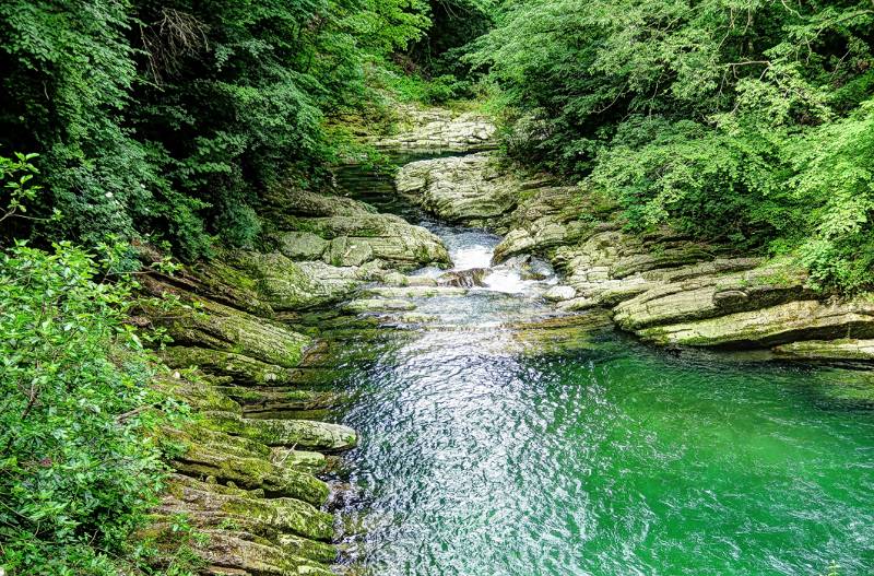 Image Wanderung Breggia-Schlucht