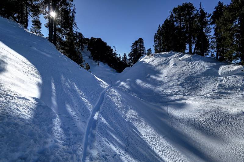 Genug Schnee und gute Spur