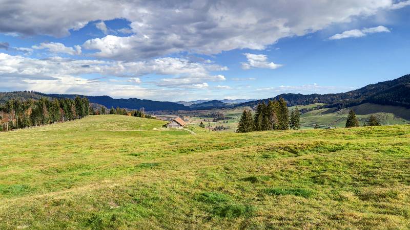 Blick nach NO Richtung Biberbrugg