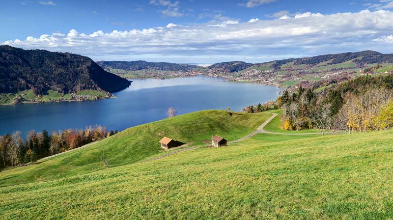 Malerische Ägerisee