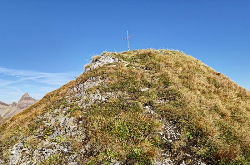 Das Gipfelkreuz ...