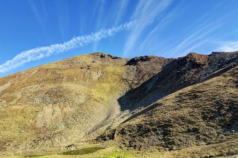 Piz Chavalatsch und die Antenne