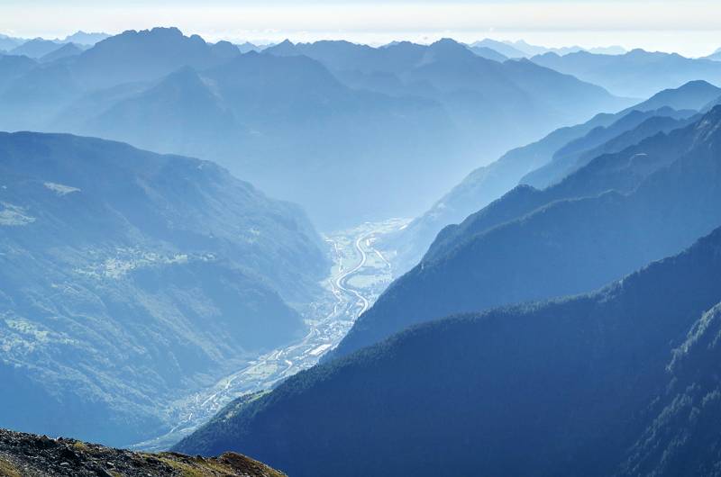 Blick Richtung Biasca