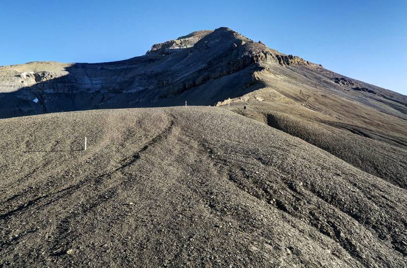 Blick von Col de Susanfe Richtung Gipfel