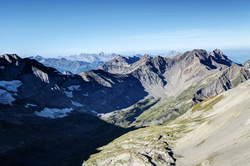 Klare Luft mit schönen Fernaussichten