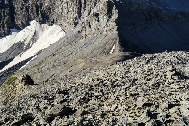 Blick zurück auf Col de Susanfe