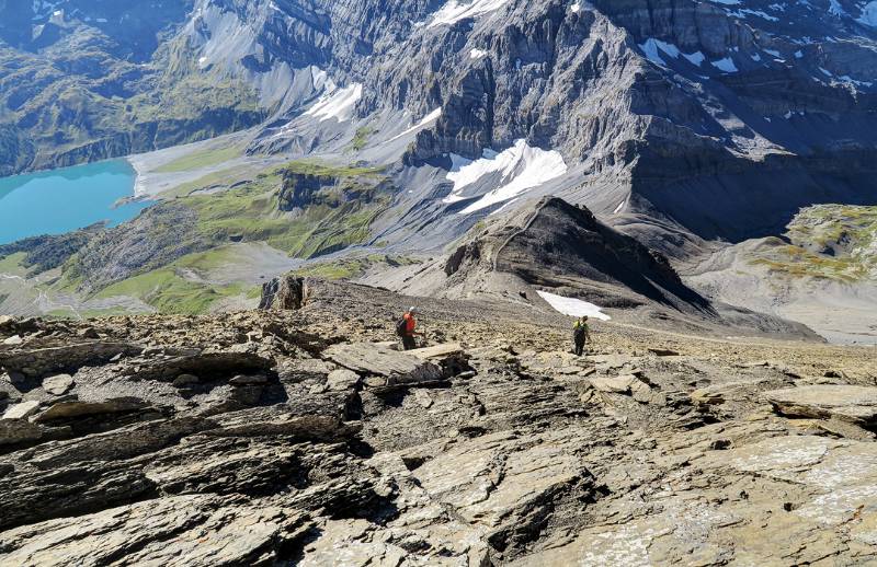 Blick entlang der Südflanke Richtung Col de Susanfe