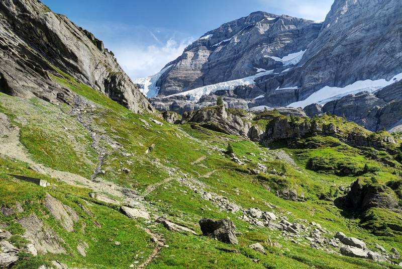 Kurz oberhalb von Pas d'Encel