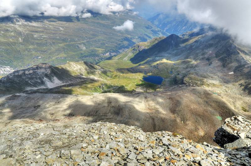 Guraletschsee von Fanellhorn aus