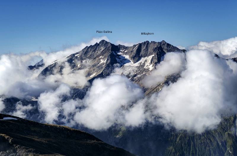 Blick Richtung Nufenenpass