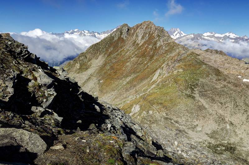 Tällistock. Der Wanderweg rund um Tällistock ist auch gut sichtbar