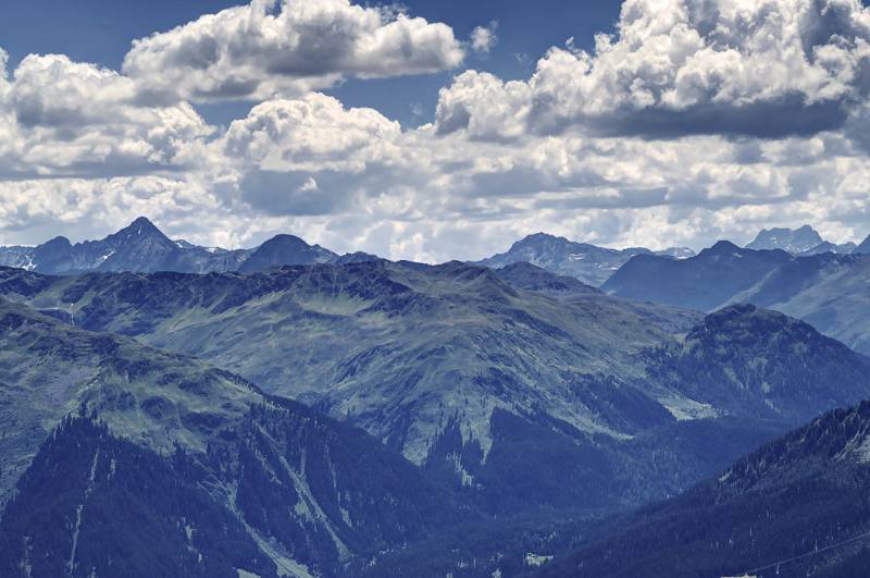 Von Piz Linard bis Flüela Wisshorn