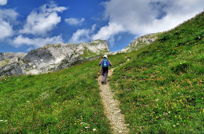 Gemütlicher Wanderweg