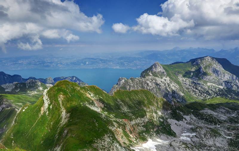 Blick Richtung Genfersee