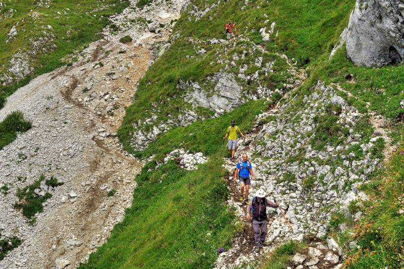 Unterwegs zum Col de Planchamp