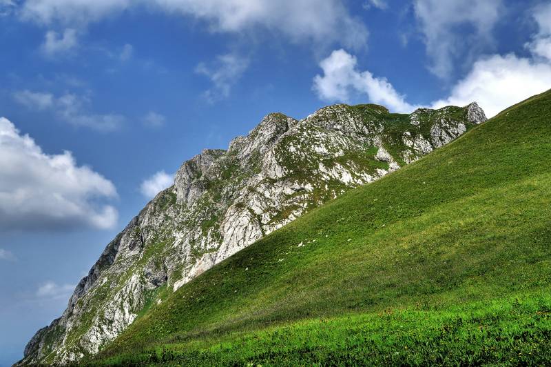 Dent D'Oche von Col de Planchamp aus