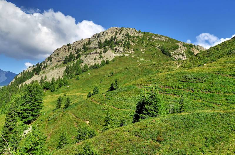 Seehorn von Chaltenboden aus