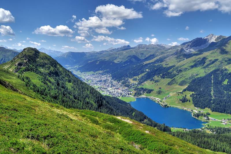 Seehorn, Davos und Davosersee