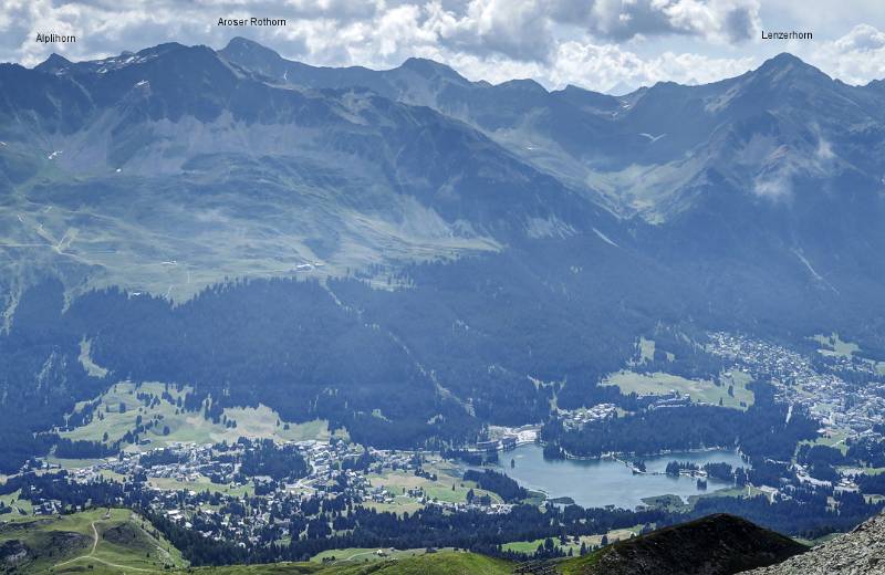 Valbella, Igl Lai Heidsee und Lenzerheide