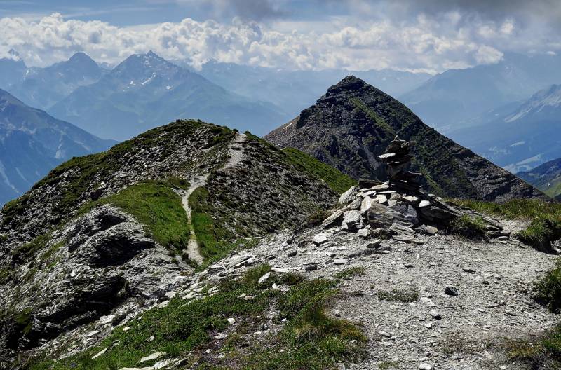 Blick vom Fulenberg zurück zum Stätzer Horn