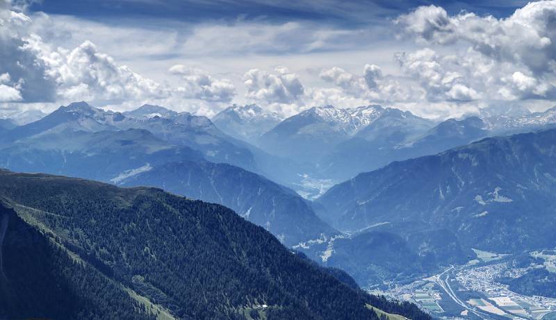 Das Tal Richtung Julierpass