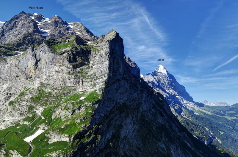 Mättenberg und Eiger