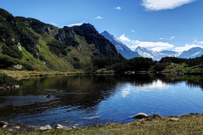 Kleiner See in der Nähe der Hütte