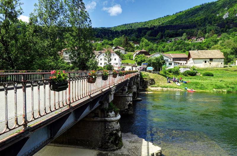 Goumois, die Brücke nach Frankreich