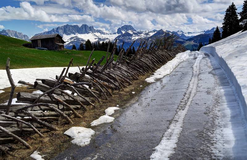 Drusenfluh und Sulzfluh im Hintergrund