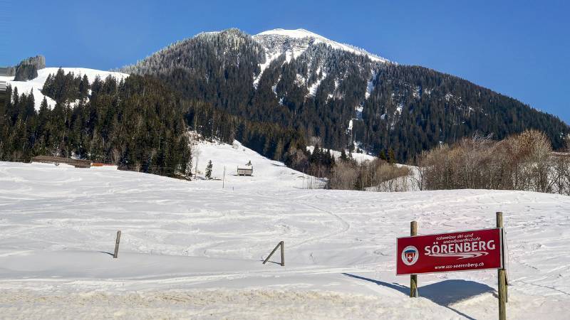 Wieder zurück in Sörenberg. Noch ein Blick auf Haglere